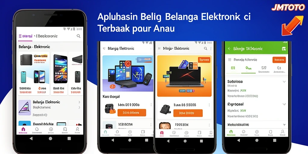 Antarmuka modern dan sederhana dari aplikasi JMTOTO.