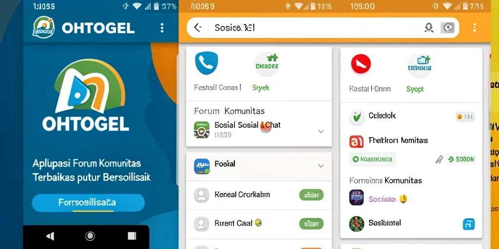Tampilan antarmuka OHTOGEL yang menarik dan mudah digunakan.